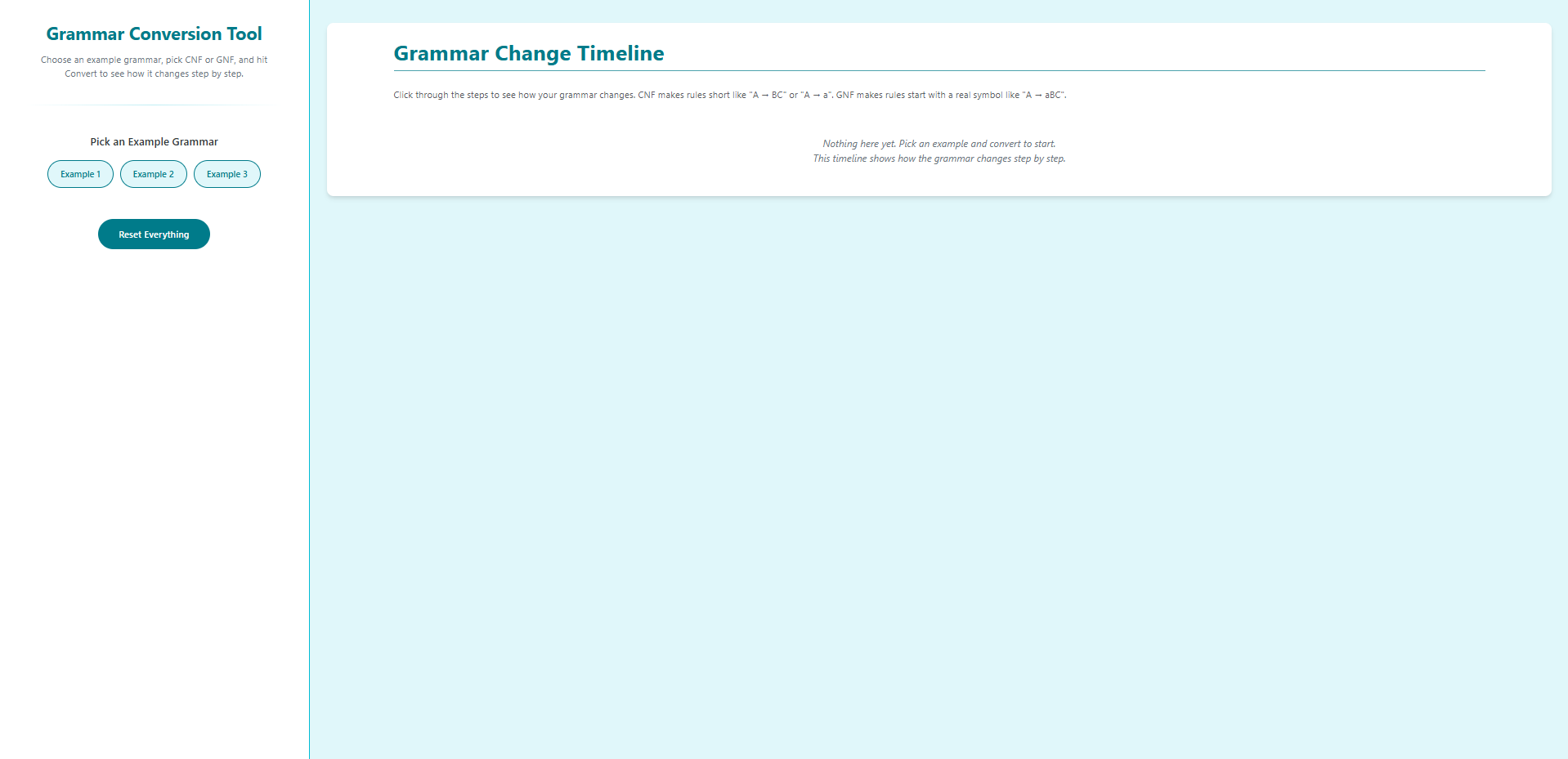 Step 1 — Select Examples